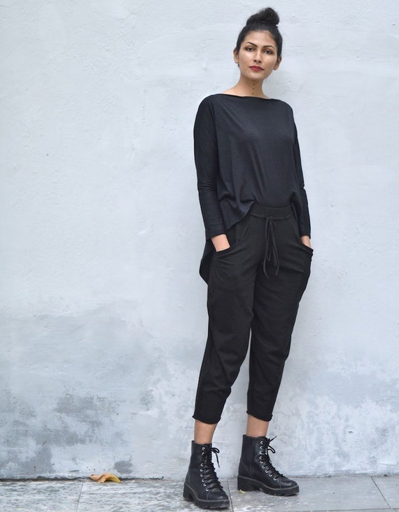 high low hem pants