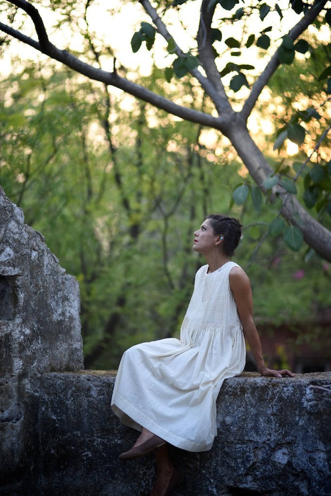 【未使用】Khadi and Co　FLORA Cotton Dress 未使用】Khadi and Co FLORA Cotton Dress - メルカリ