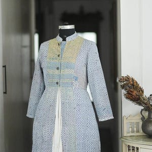 Indigo Blue Jacket One of a Kind