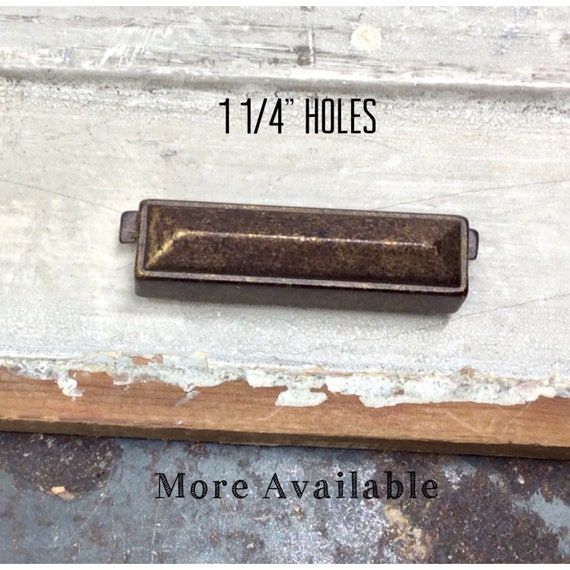 MCM Drawer Pull Keeler Brass Furniture Handle N3552 SOLID Etsy