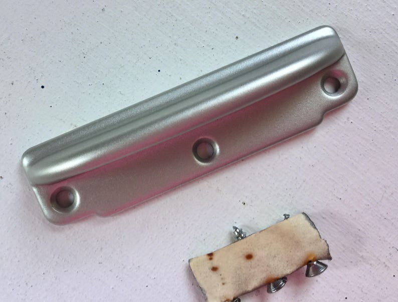 Sash Lift INDUSTRIAL Polished Chrome NOS Vintage Drawer Pull Amerock T-7220