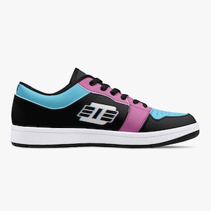 Detroit Cyber Glitch Low-Top Leder Sneakers