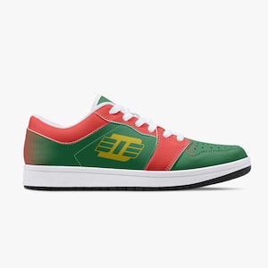 Detroit 313 Soccer Fever Series - Portugal inspired Low-Top Leather Sneakers Cristiano Ronaldo