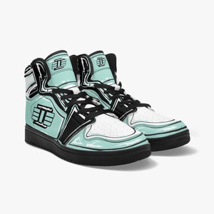 Detroit 313 Comitoon Zahnpasta mit Schwarz-Sohle High Top Sneakers