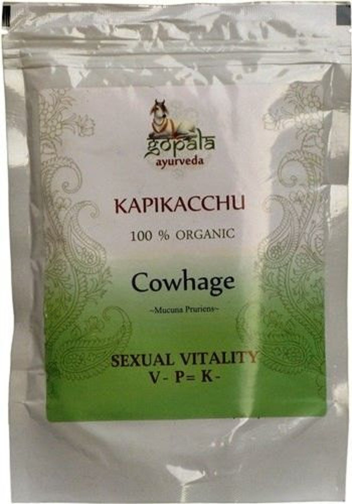 Kapikacchu Powder USDA Certified Organic Gopala Ayurveda Etsy