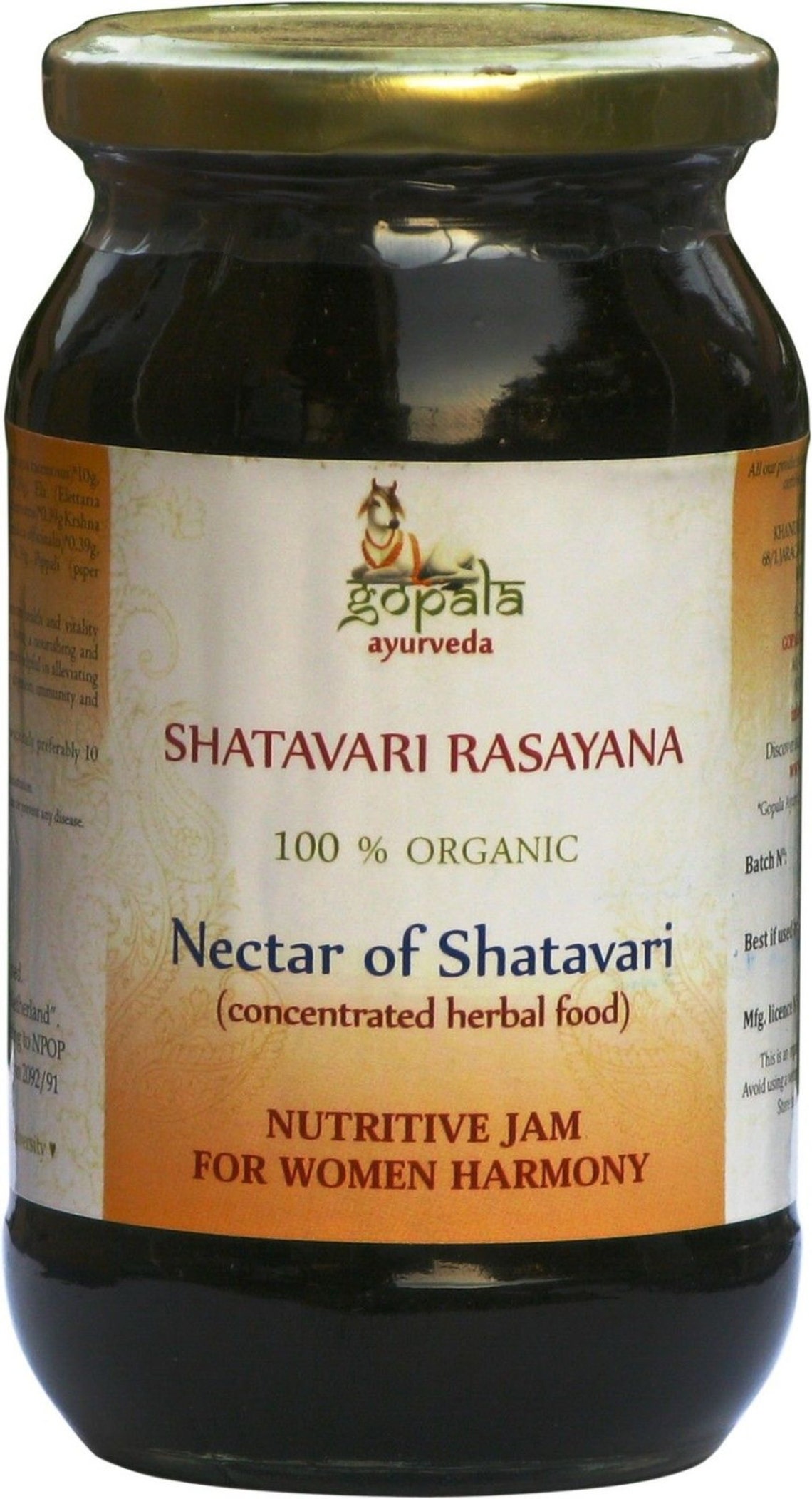 Shatavari Rasayana USDA Certified Organic Gopala Ayurveda Etsy