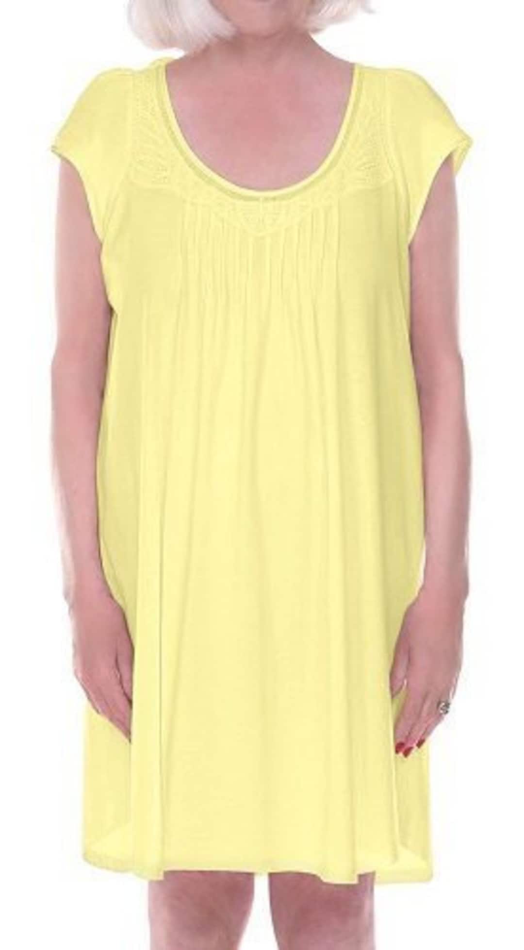 Home Care Line Womens Open Back Adaptive Nightgown for Homecare Patient