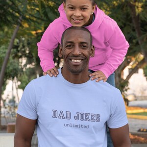 Dad Jokes unlimited-Fathers Day Gift T shirt-Dad Gift-Funny Dad slogan T-Birthday Gift Dad