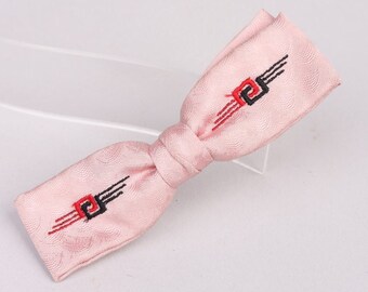 VTG Mid-Century Pink 'Jet N.Y.C' Clip auf Fliege