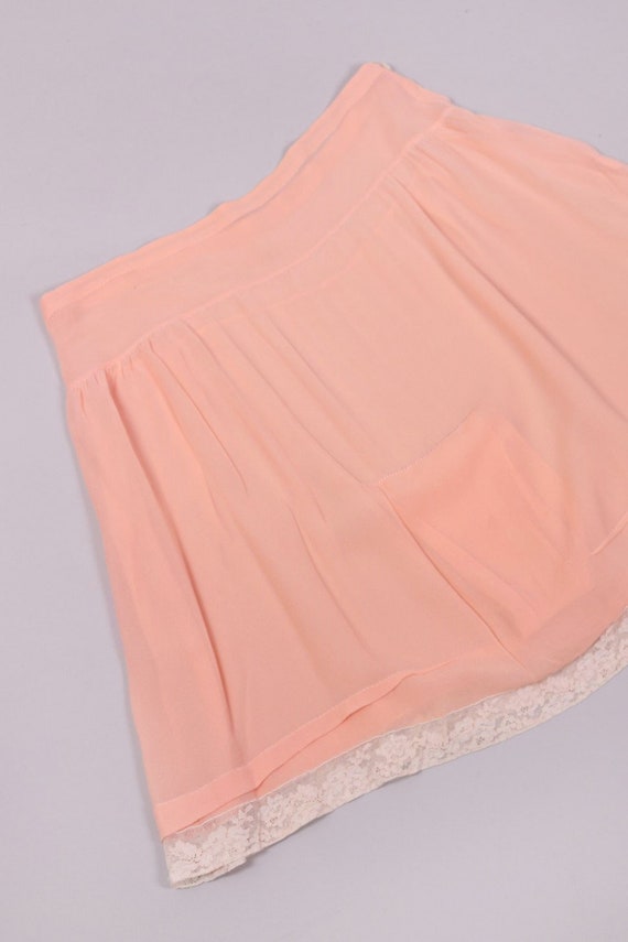 Vtg 1940s Salmon Pink Slip / Tap ‘Skirt’ | XS-S - image 3