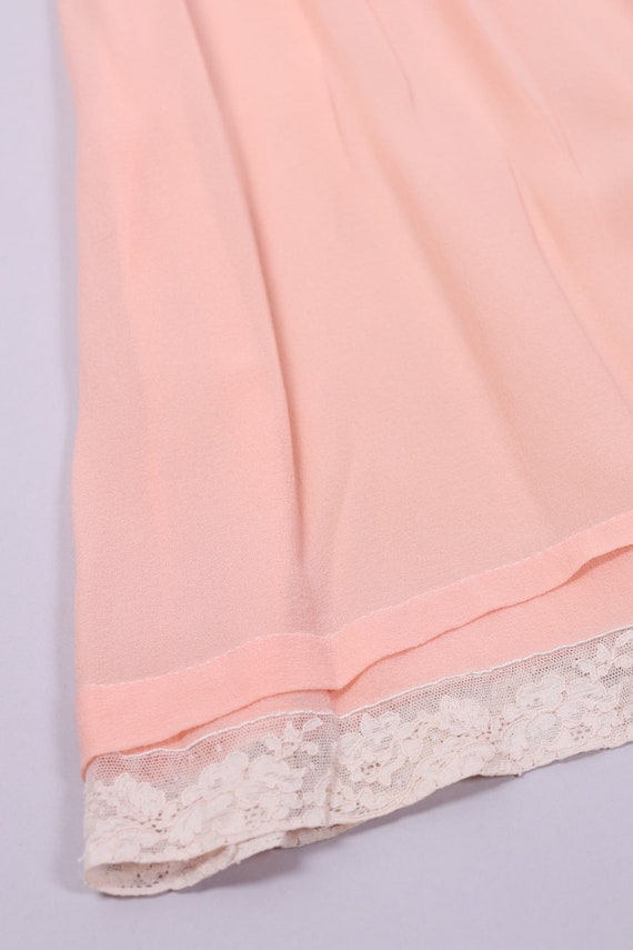 Vtg 1940s Salmon Pink Slip / Tap ‘Skirt’ | XS-S - image 4