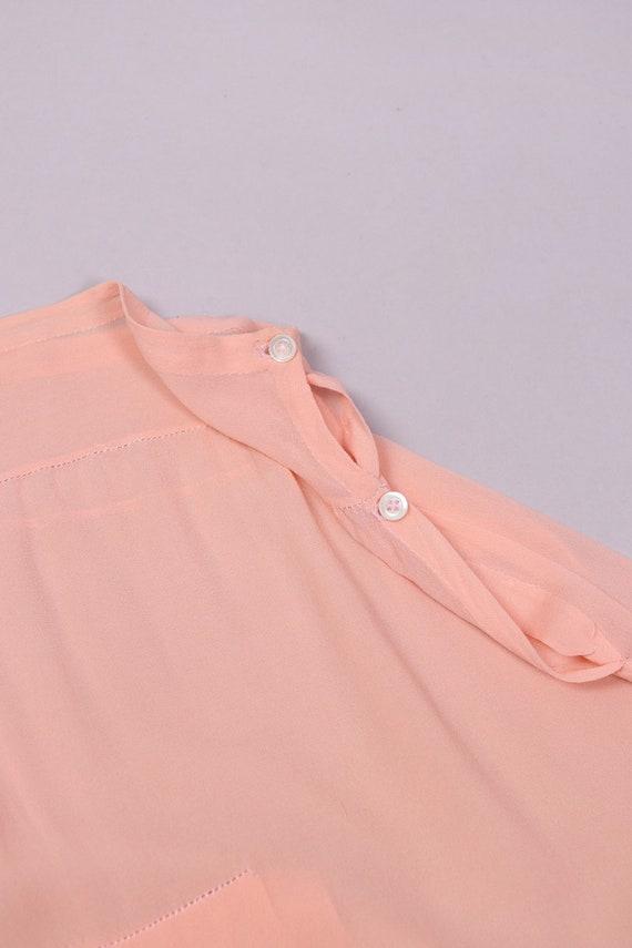 Vtg 1940s Salmon Pink Slip / Tap ‘Skirt’ | XS-S - image 7