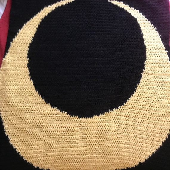 Crescent Moon Baby Blanket Pattern - 