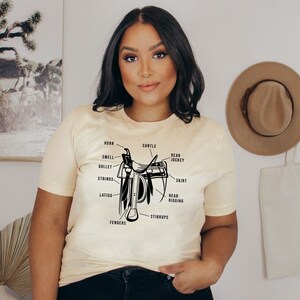 Western Shirt Women Boho Howdy T-Shirt, Western Shirt, Southern Shirt, Retro Shirt, Country Shirt, Rodeo Shirt, Saddle Shirt
