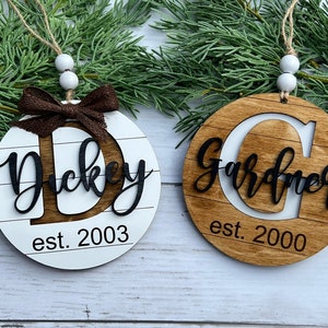 Family Name Ornament