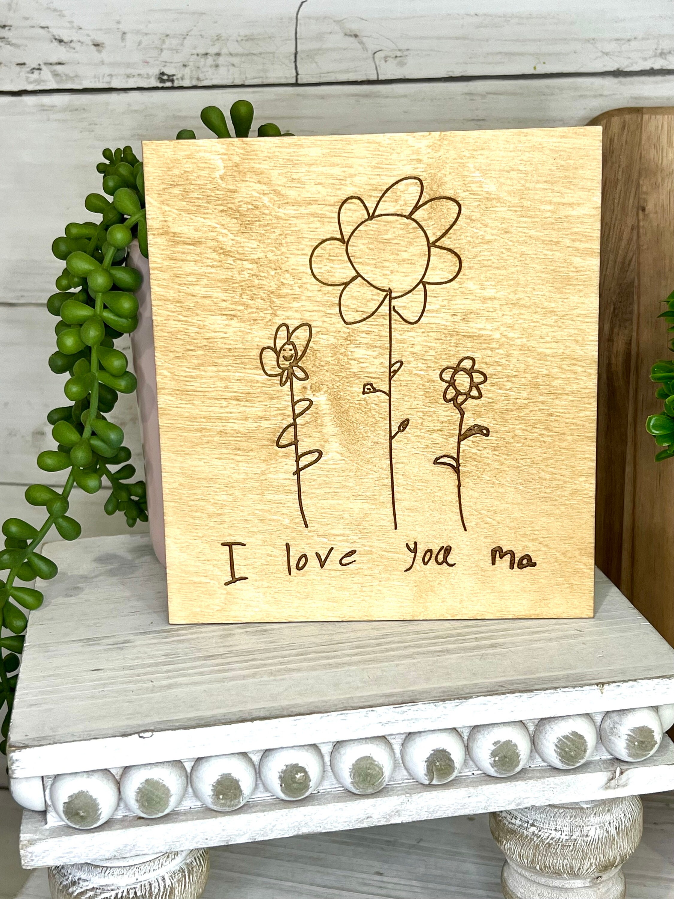 Custom Handwritten Wood Sign, Personalized Handwritten Sign, Custom ...