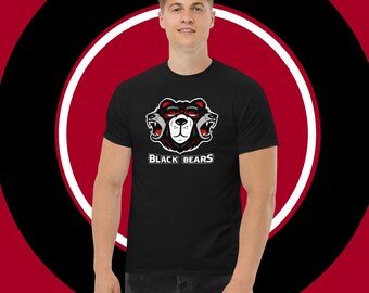 3-Headed Black Bear Sports Mascot T-Shirt - Unisex classic tee