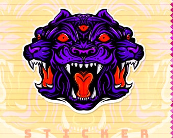 3" Triple Bear Vinyl sticker