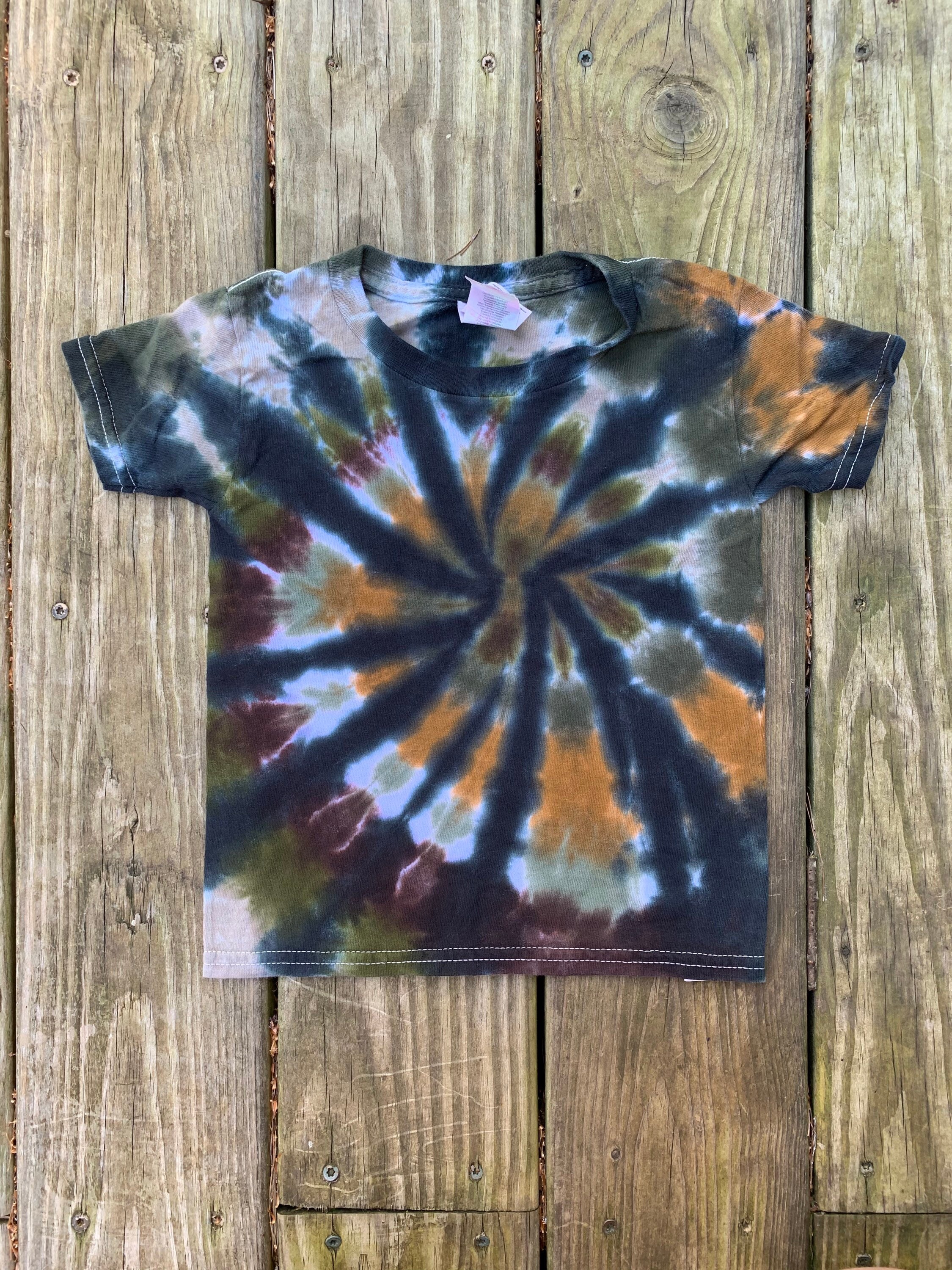how to make camo tie dye shirts