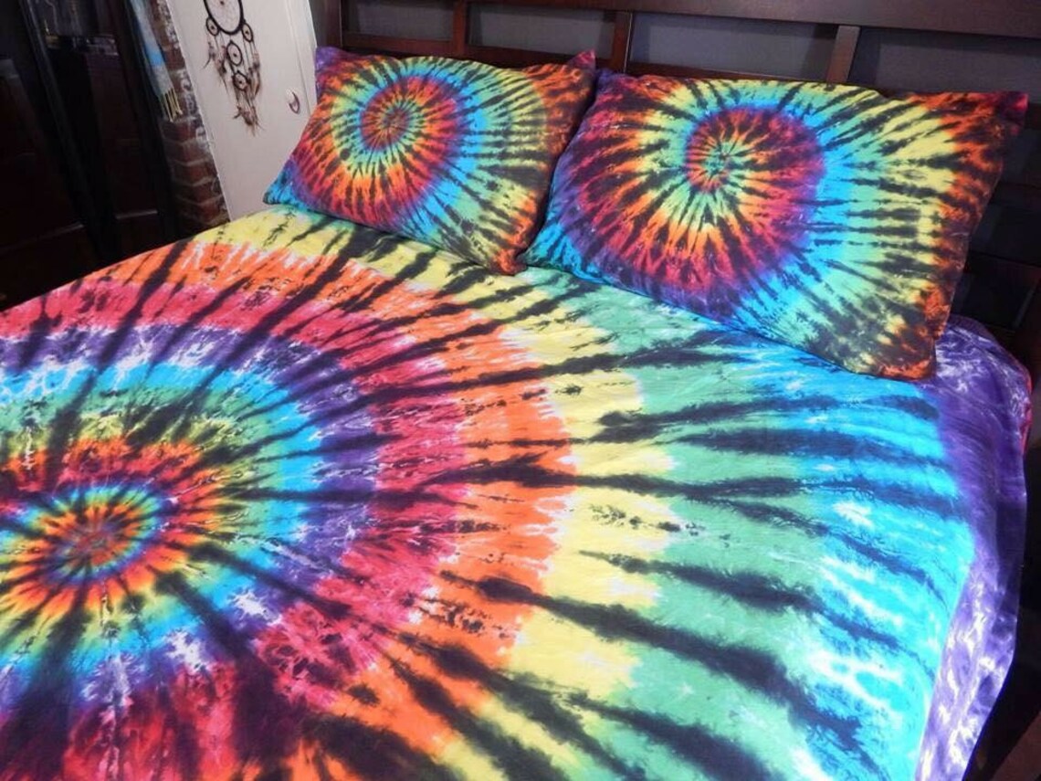 Custom Tie Dye Duvet Cover Set tie dye duvet tye dye duvet Etsy