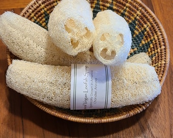 Bath Body Loofah exfoliating Sponge, Organic, Natural