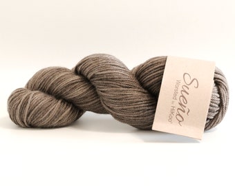 Skacel Sueno Worsted by HiKoo, Tree Bark Tonal, Superwash Merino Wool and Bamboo yarn