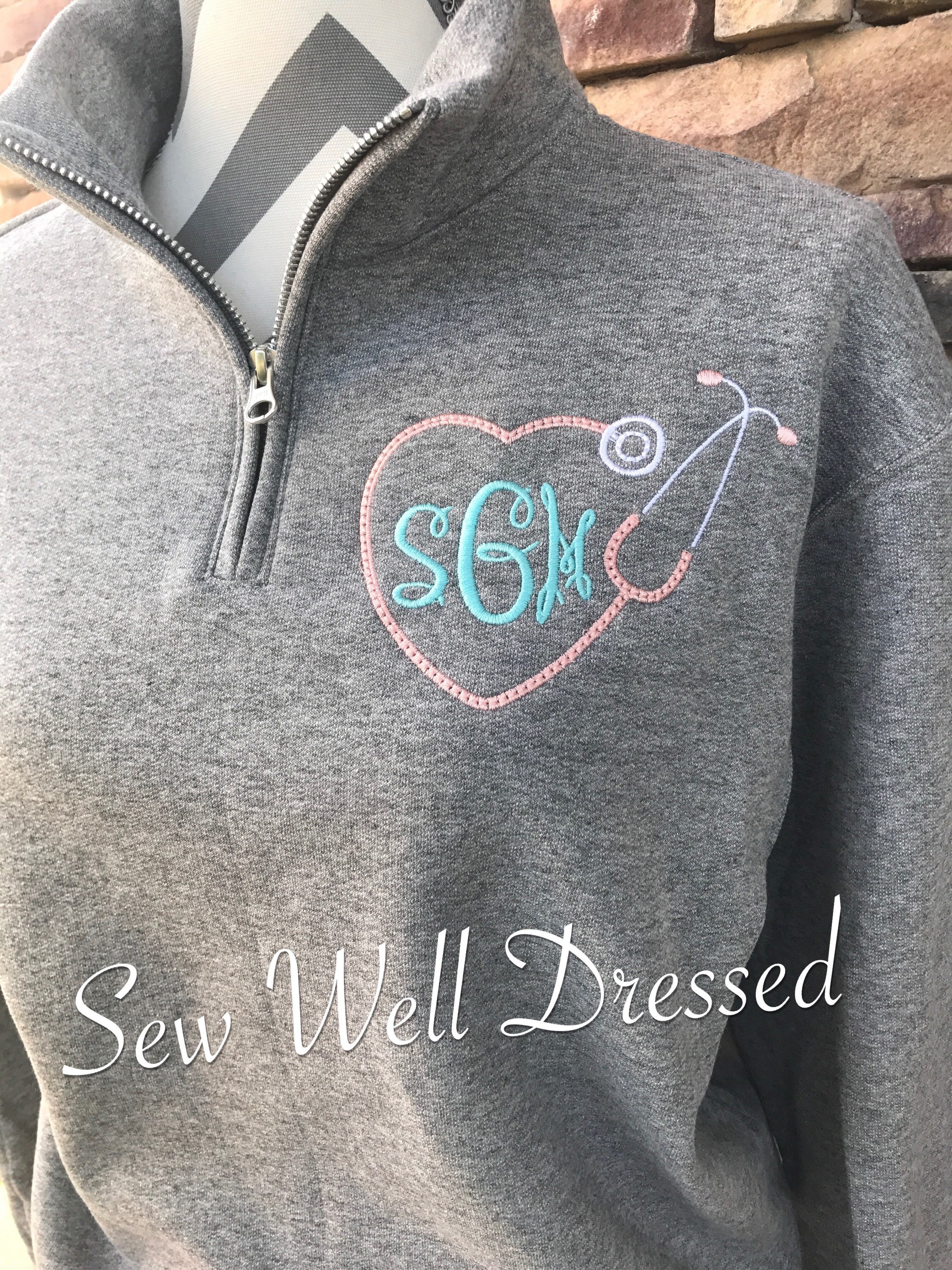 nursing sherpa pullover