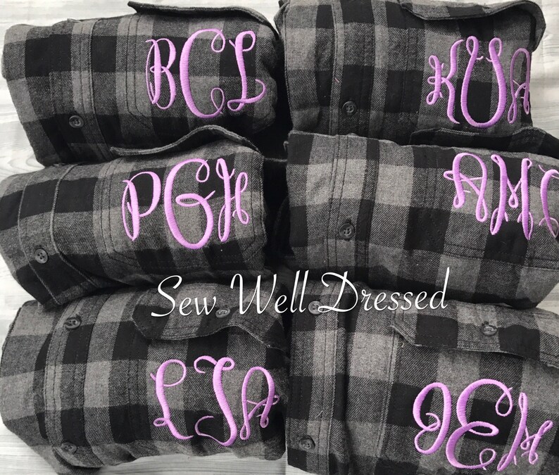 Buffalo Plaid Bridal Flannel Shirt Winter Wedding Flannel Etsy