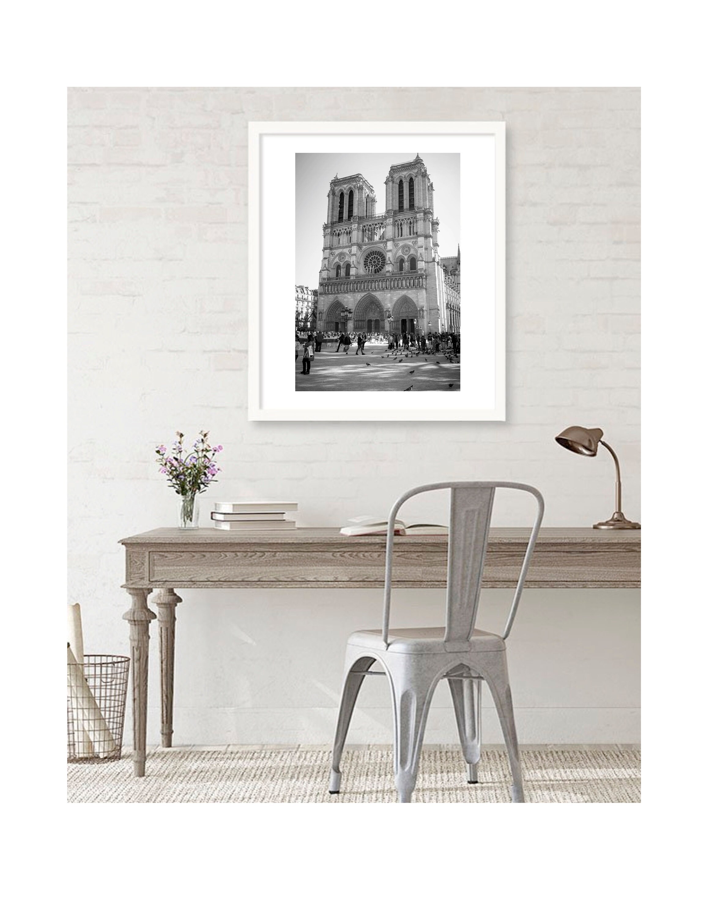 France Etsy X and Paris Europe Architecture Cathedral Notre Print Print, Photos, White 16 10, 12 Photograhy 8 - X Black Dame Original Travel Paris
