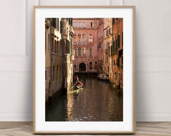 Instant Digital Download Venice Canal printable Wall Art, Venice architecture poster, Venice Italy Photography Print, Travel Europe Wall art