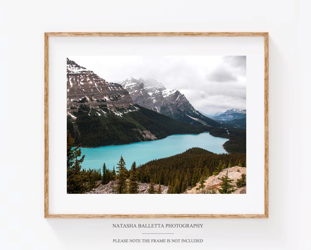 Peyto Lake Canada Fine Art Print, Mountain Photography, Canadian ...