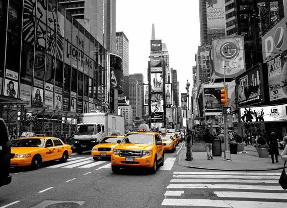 New york black and white photograpy prints nyc colour pop New york black and white photograpy prints nyc colour pop