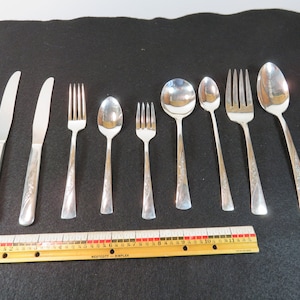 Revelation II 1953 Silverplate Choice Knives Spoons Forks Use or Crafting Fixed Shipping 1st  Piece