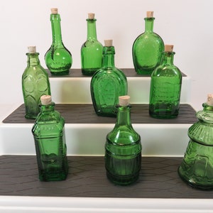 Wheaton NJ Green Mini Miniature 3 inch Bottle 1970’s Group #3