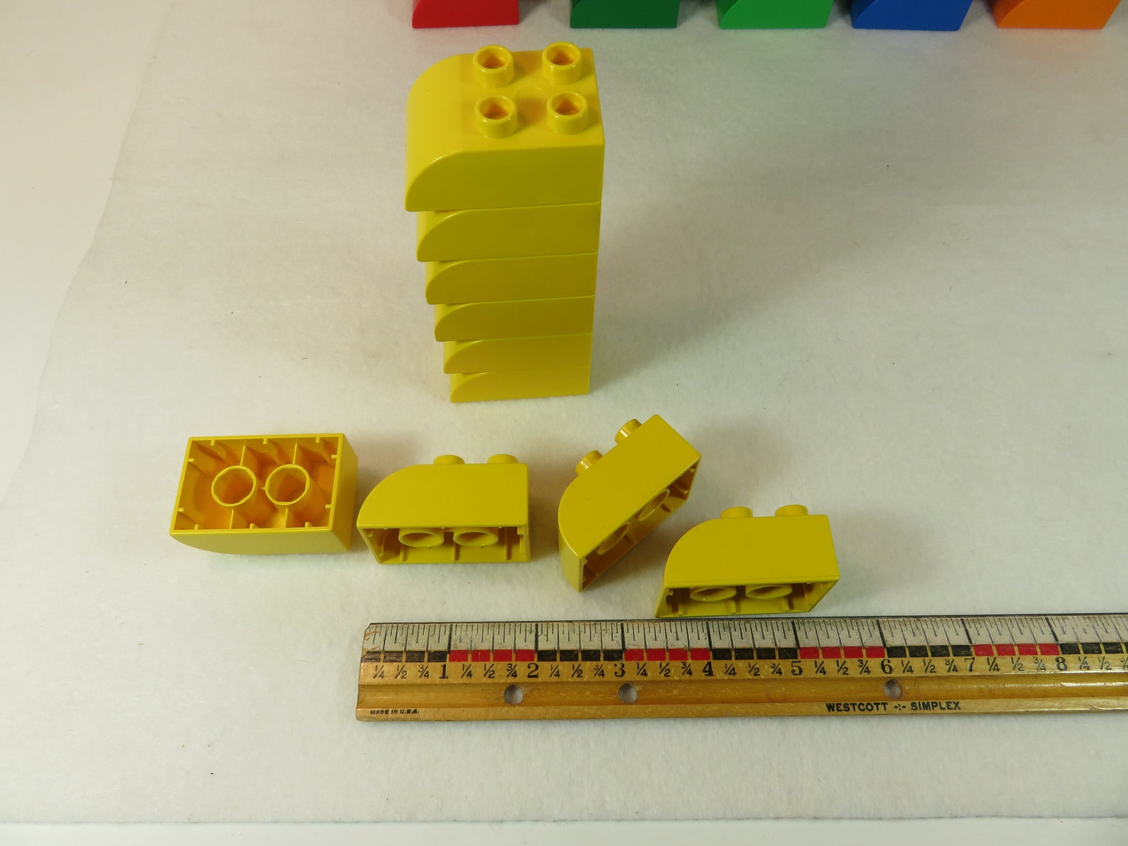 Lego Duplo 10 Pieces 2x2 Convex Curve Bricks Blocks Choice | Etsy