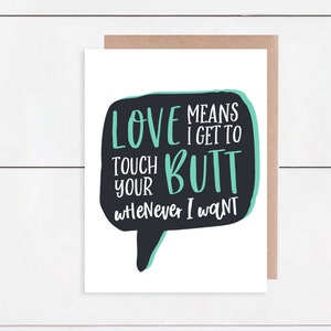 Love Means... - Dating, Jahrestag, Valentinstag & Liebeskarte