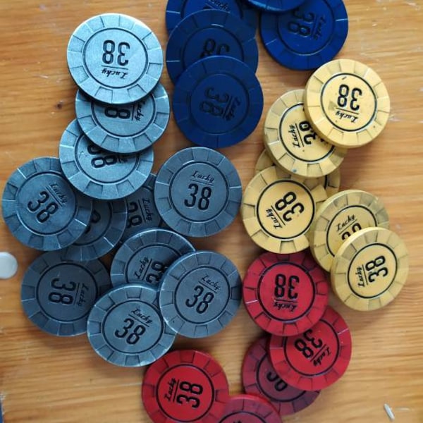 Fallout New Vegas Poker Chips Etsy UK