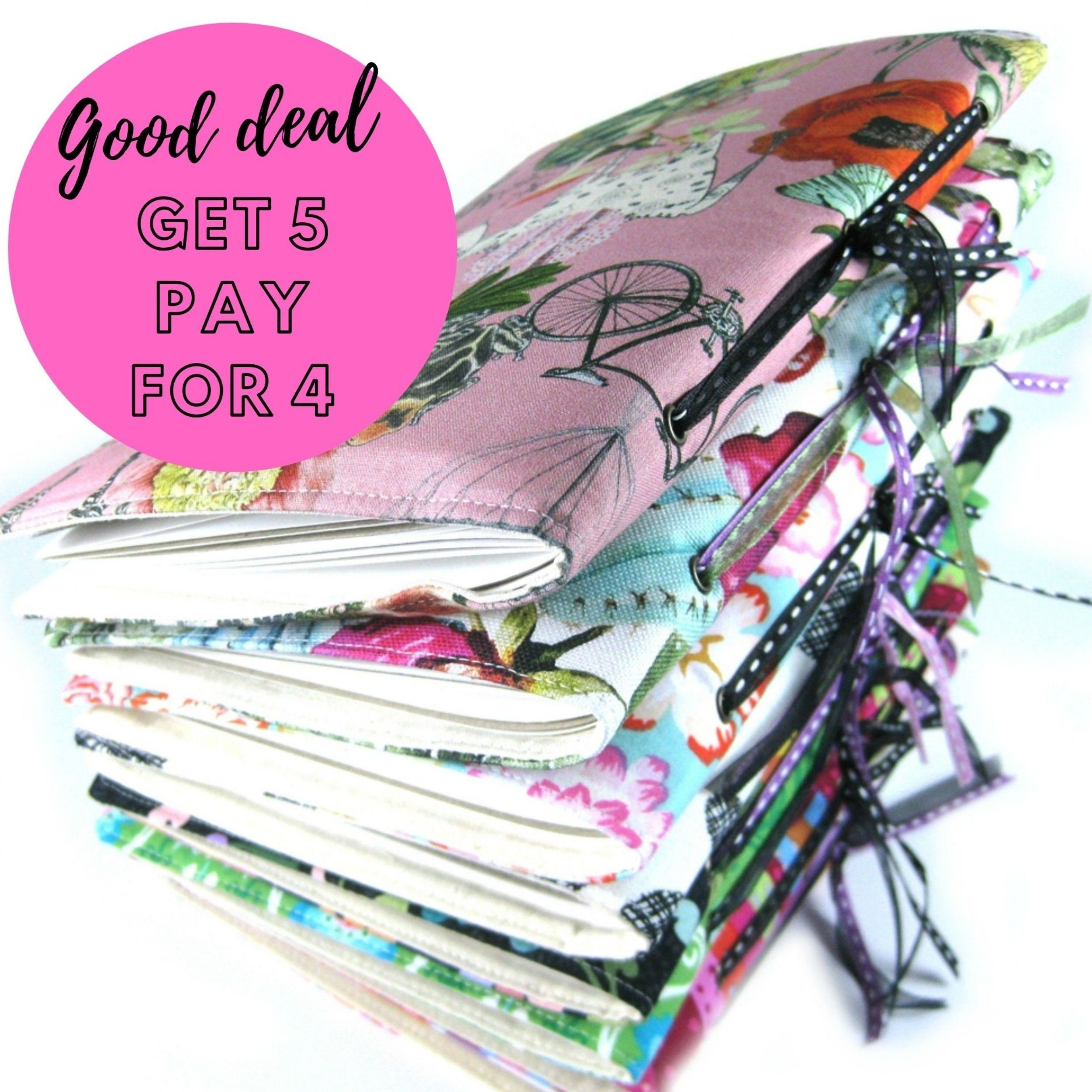 Blank Art Journal Mixed Media With Inserts, Size A5, Scrapbooking