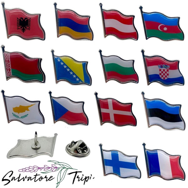 Europa Country Flags Revers Nation Abzeichen Pin Hohe Qualität Metall Emaille Vereinigtes Königreich