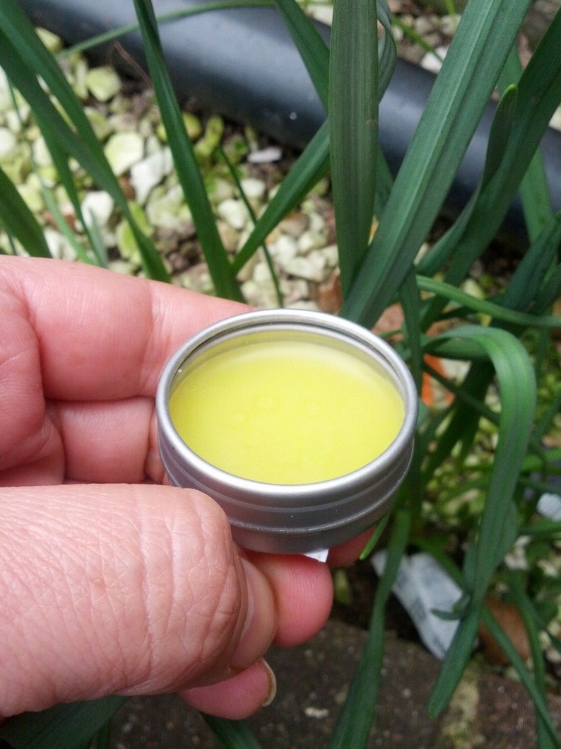 PATCHOULI Handmade Solid Perfume 10gm Round Container by Salvatore Tripi Italian Recipe image 2