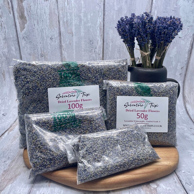 French Lavender Dried Petals Flower Loose Fresh Natural Genuine Scent Pot Pourri Confetti Wedding