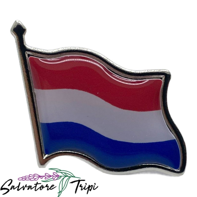 Europe Country Flags Lapel Nation Badge Pin High Quality Metal Enamel United Kingdom Netherlands