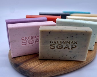 Greenman Soap Bar 100g SLS Free Parabens Free Handcrafted in England UK Natural