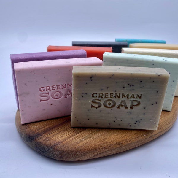 Greenman Soap Bar 100g SLS Free Parabens Free Handcrafted in England UK Natural