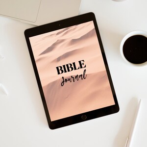 Digital Bible Study Journal | Sermon Notes | Devotional | Verse Mapping | Digital Journal for GoodNotes