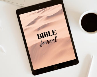 Digital Bible Study Journal | Sermon Notes | Devotional | Verse Mapping | Digital Journal for GoodNotes