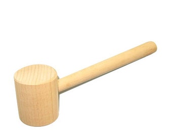 Wooden Mallet for Breakable Candy