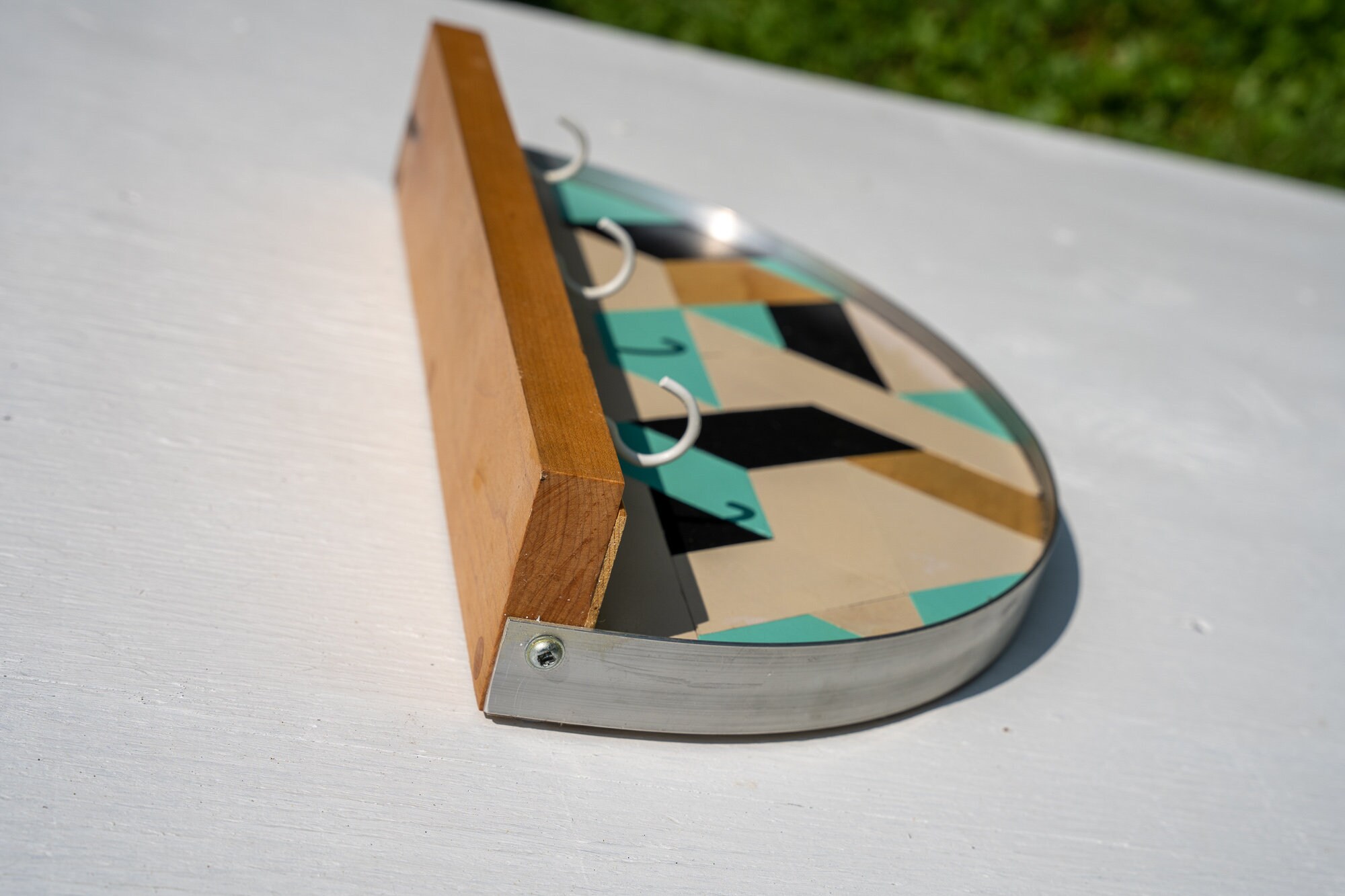 Schlüsselhalter Wandkunst aus Holz Eingangsregal | Etsy