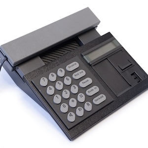 BANG & OLUFSEN BeoCom 2000 Telephone Spareparts Defect Gray Black Danish Postmodern analog vintage Phone Loewy 1980s Handset