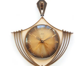 Vintage Deutsche Bahn Station Wall Clock Dealer Promotional